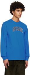 Noah Blue Embroidered Long Sleeve T-Shirt