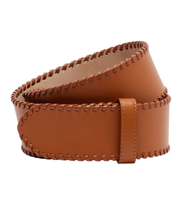 Photo: Khaite Theo leather belt