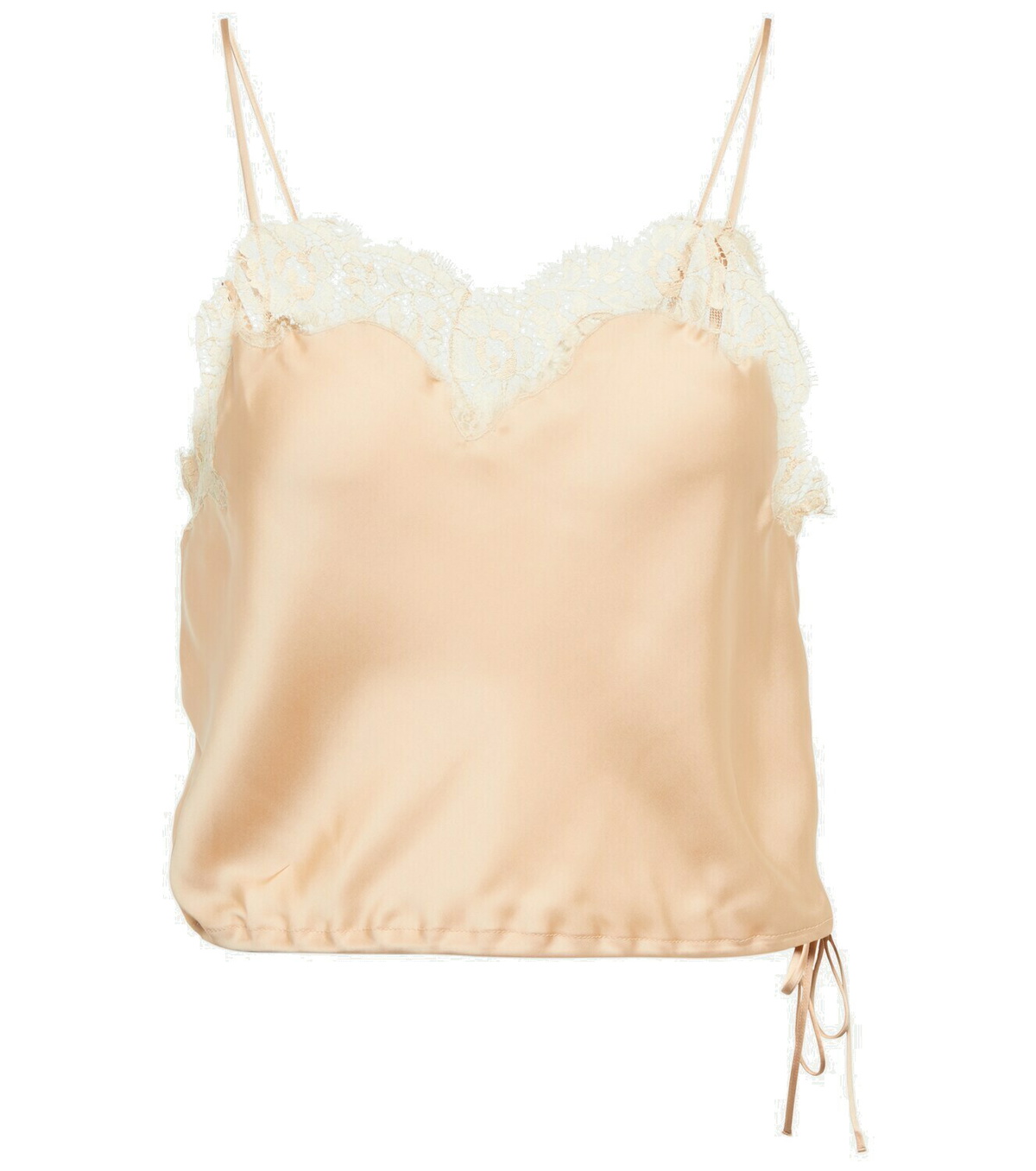 louren satin tie camisole クリーム P00776592.jpg