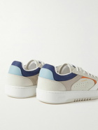 Axel Arigato - Arlo Suede and Canvas-Trimmed Leather Sneakers - Neutrals