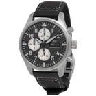 IWC Pilot Chronograph AMG Automatic Carbon Dial Mens Watch IW377903
