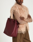 Mansur Gavriel Drawstring Womens Shoulder bag Burgundy