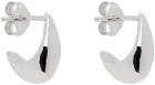 LEMAIRE Silver Micro Drop Earrings