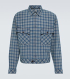 RRL - Shorewood cotton and linen overshirt