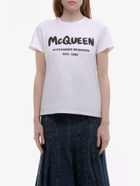 Alexander Mcqueen T Shirt White   Womens