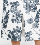 Brock Collection - Stella floral cotton midi skirt