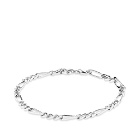 Miansai Men's Figaro Chain Bracelet in Silver