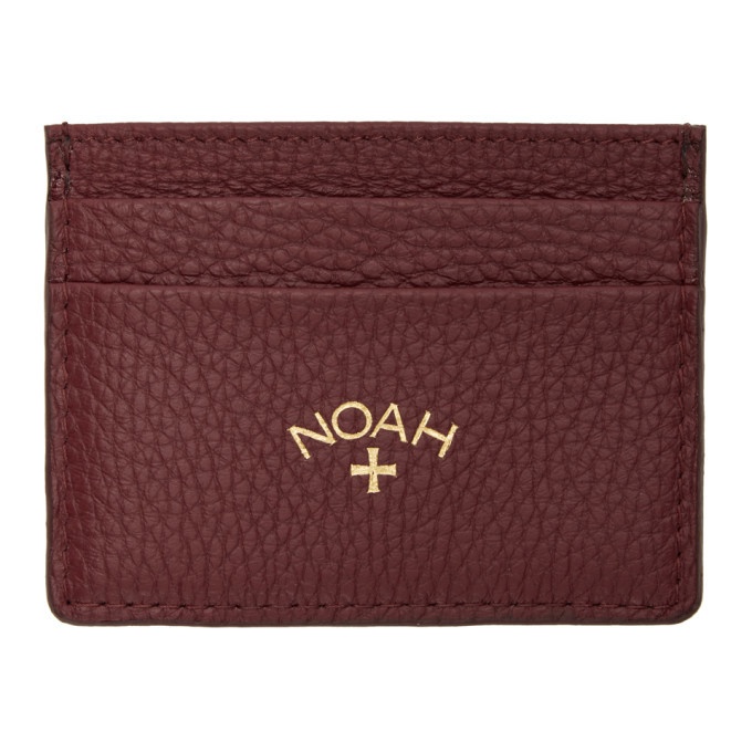Photo: Noah Red Leather Cardholder