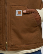 Carhartt Wip Classic Vest Brown - Mens - Vests