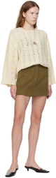CAMILLA AND MARC Brown Avalon Miniskirt