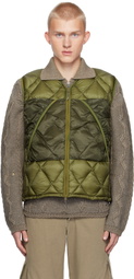 ROA Khaki Light Down Vest