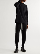 Rick Owens - Level Organic Cotton-Jersey Sweatshirt - Black