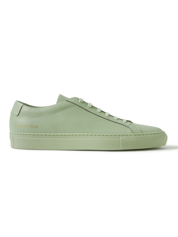 Photo: Common Projects - Original Achilles Leather Sneakers - Green