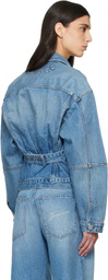 JACQUEMUS Blue Le Paysan 'The de-Nîmes' Denim Jacket