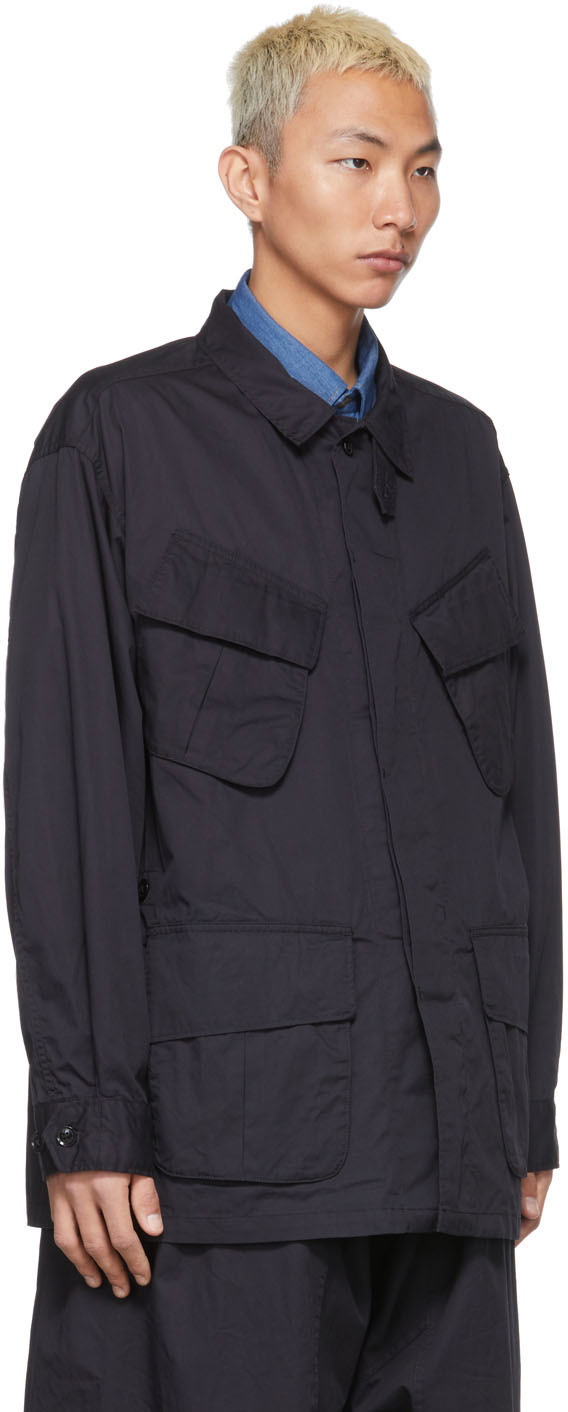 Engineered Garments Black Jungle Fatigue Jacket Engineered Garments