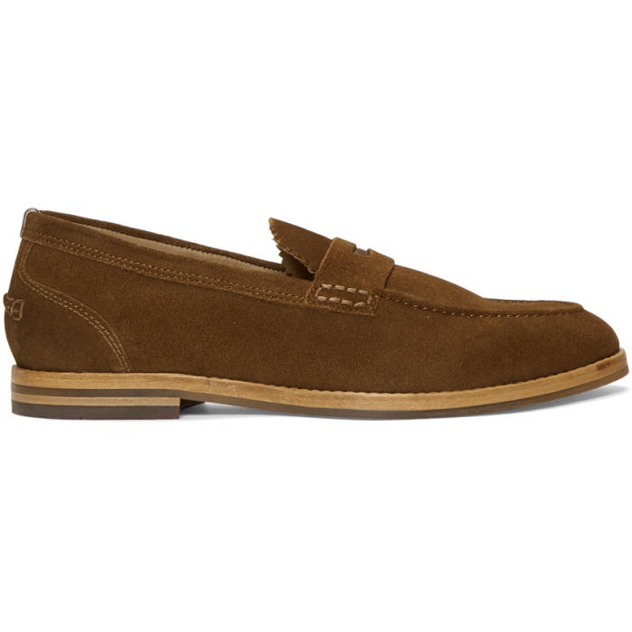 Photo: H by Hudson Tan Suede Romney Loafers