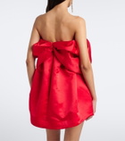 Simone Rocha Bow-detail satin top
