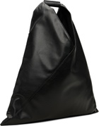 MM6 Maison Margiela Black Classic Triangle Tote
