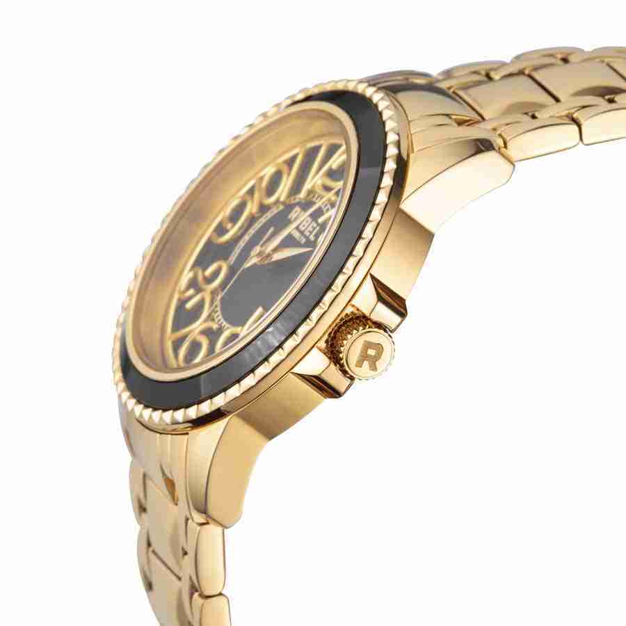 Rebel Williamsburg Black Dial Mens Watch RB107-9078