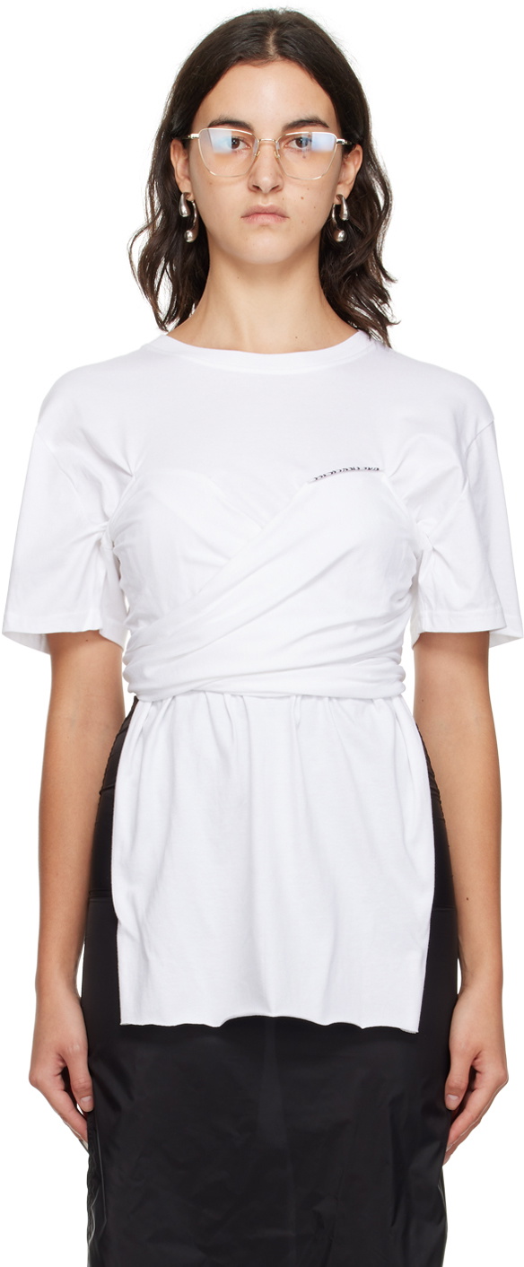 HODAKOVA White Twist T-Shirt