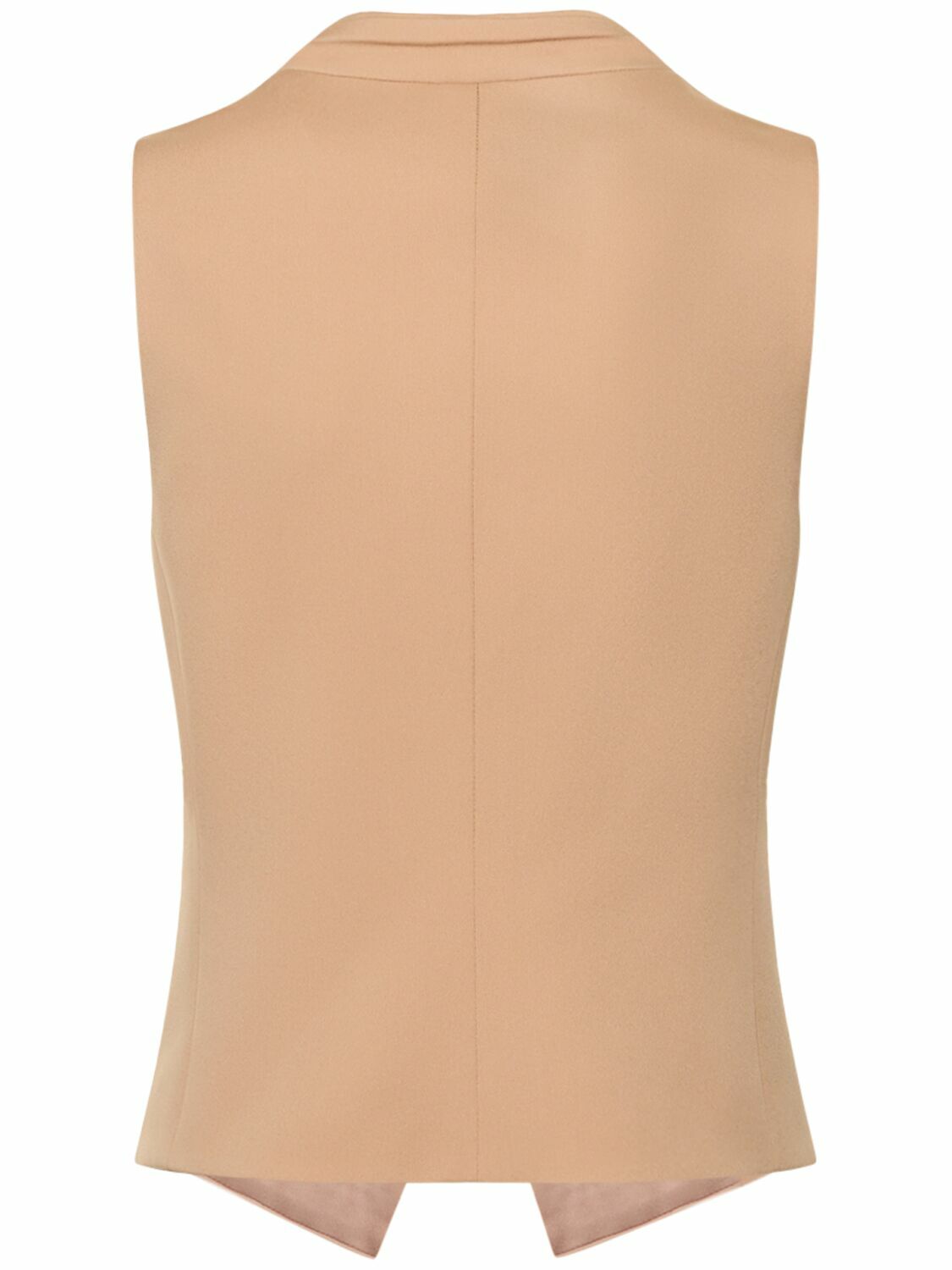 GIORGIO ARMANI - Silk Crepe Vest Giorgio Armani