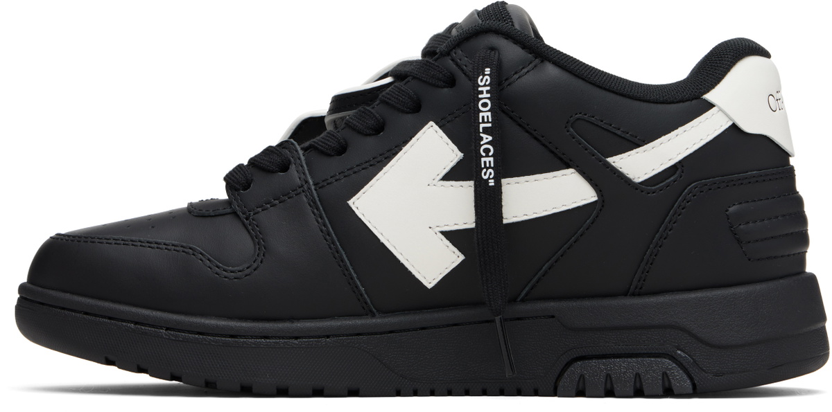 Off-White Black 'Out Of Office' Leather Sneakers