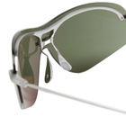 SOAR x Cubitts Sirrus Sunglasses in Silver/Green 