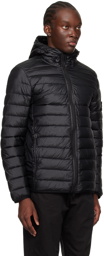 Stone Island Black Patch Down Jacket