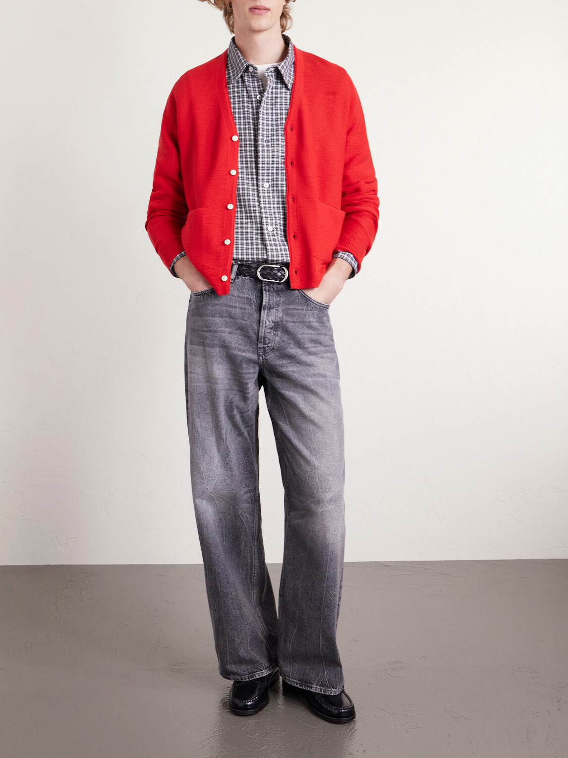 Visvim - Selmer Wool Cardigan - Red