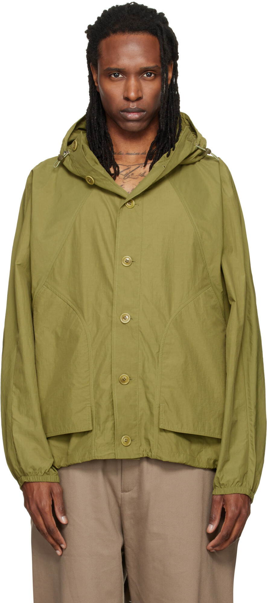 YMC Green Bonehead Jacket