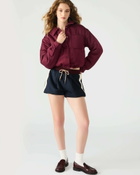 Steve Madden Selma Jacket in Wine