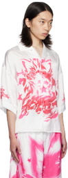 Gerrit Jacob White Satin Shirt