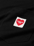 Carhartt WIP - Logo-Appliquéd Cotton-Jersey T-Shirt - Black