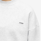 Joah Brown Women's Classic Crew Sweat in Pearl Grey
