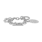 MM6 Maison Margiela Silver Chain Link Bracelet