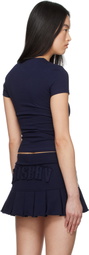 MISBHV Navy Varsity Bows T-shirt
