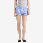 Acne Studios Women's Casual Shorts in White/Blue