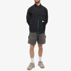 And Wander Men's Dry Ripstop Shirt Jacket in Black