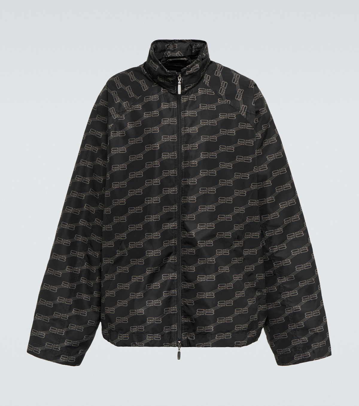 Balenciaga - Logo jacquard puffer jacket Balenciaga