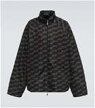 Balenciaga - Logo jacquard puffer jacket