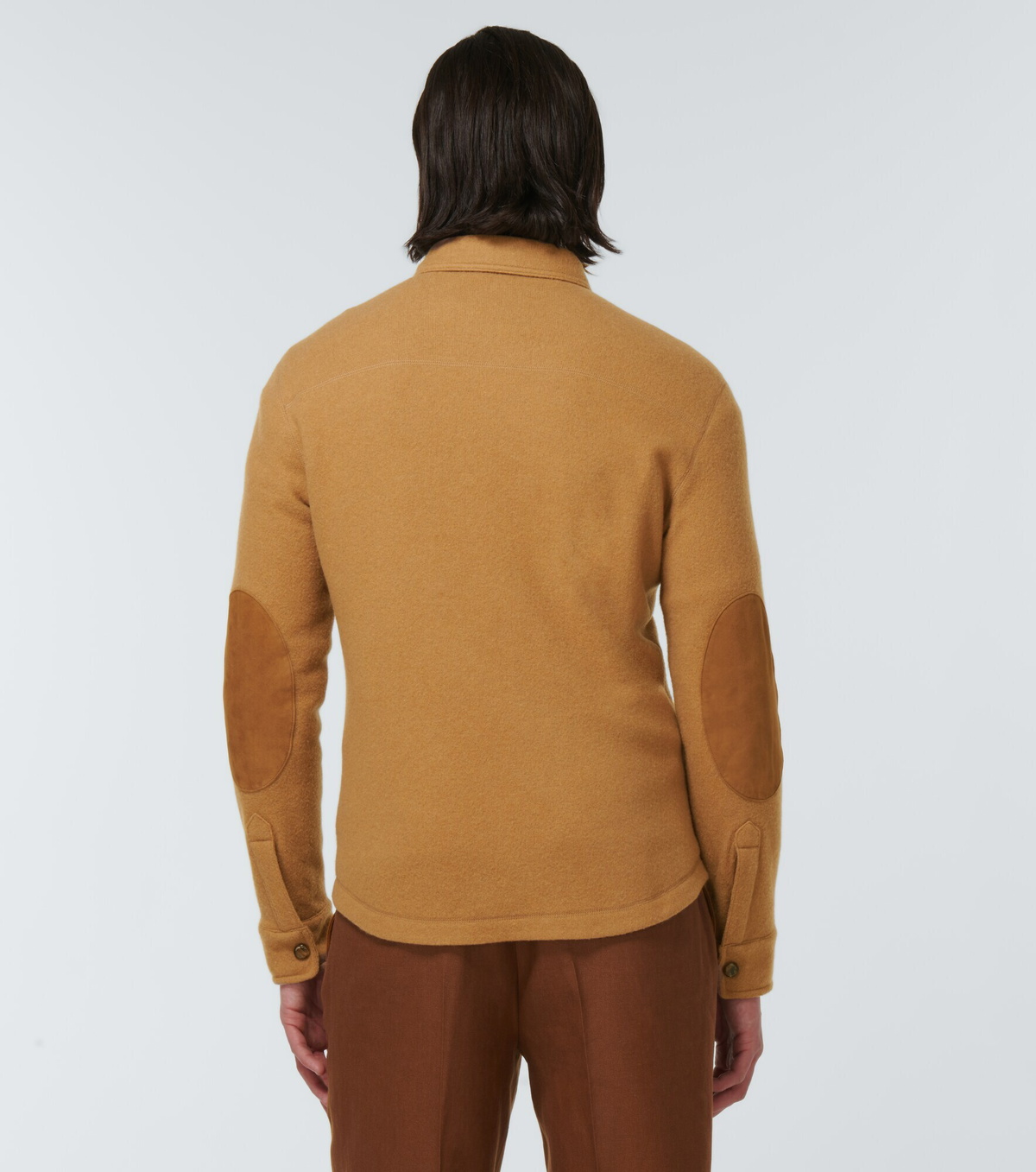 Ralph Lauren Purple Label - Wool and cashmere overshirt