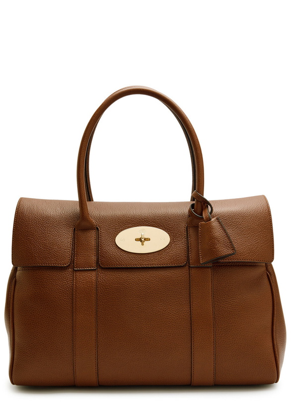 Photo: Mulberry Bayswater Small Grained Leather Shoulder bag - Tan - One Size