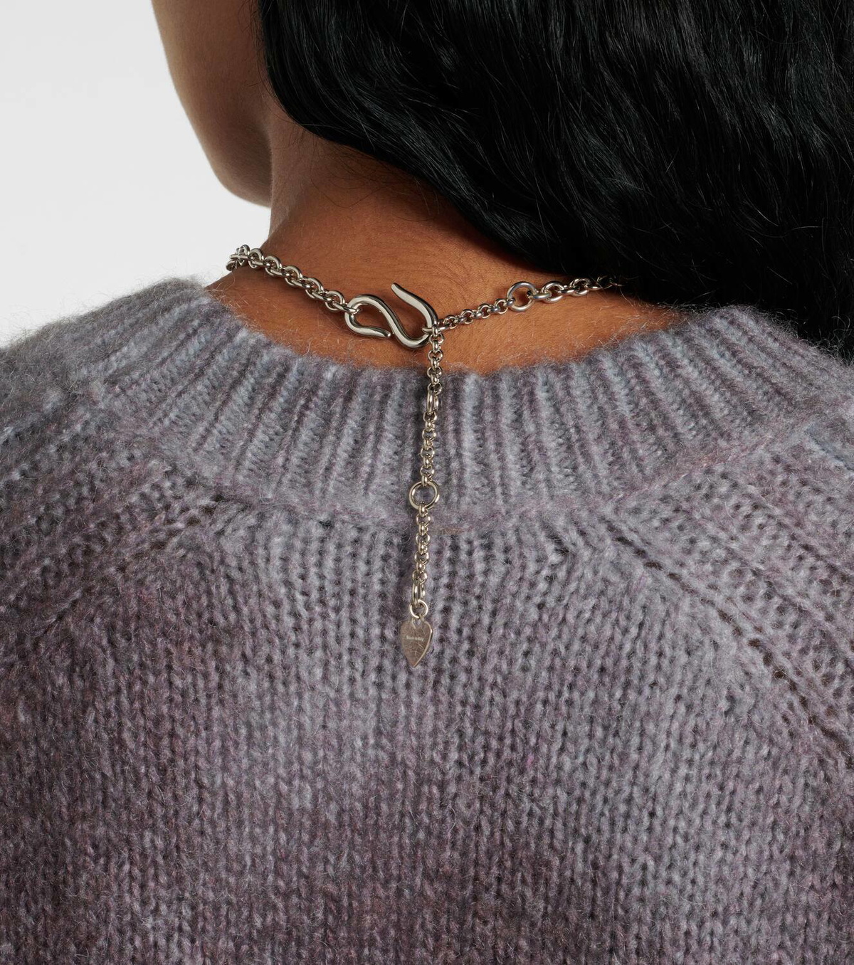 Acne Studios Lobster necklace