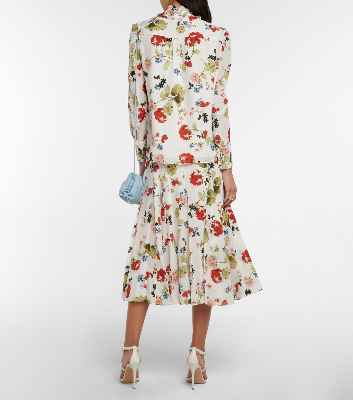 Erdem - Constance floral silk blouse