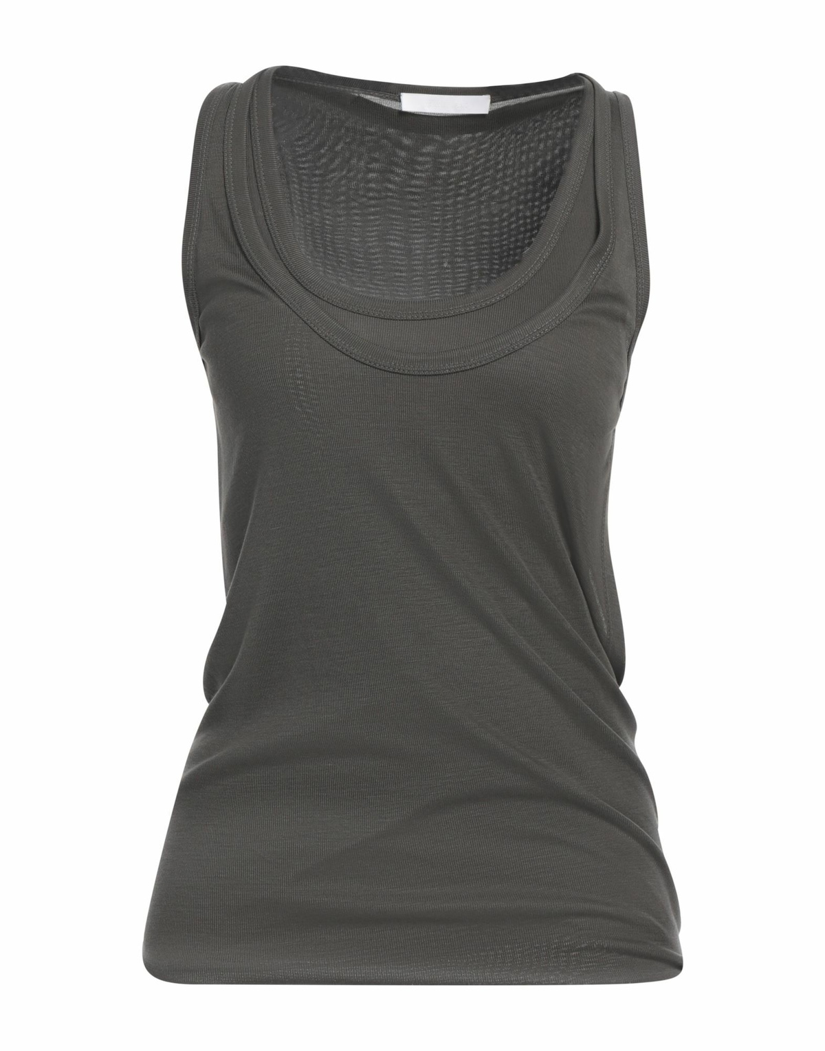 Helmut Lang Womens Tank top Dark in Green