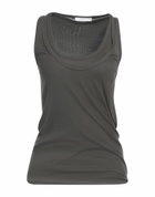 Helmut Lang Womens Tank top Dark in Green