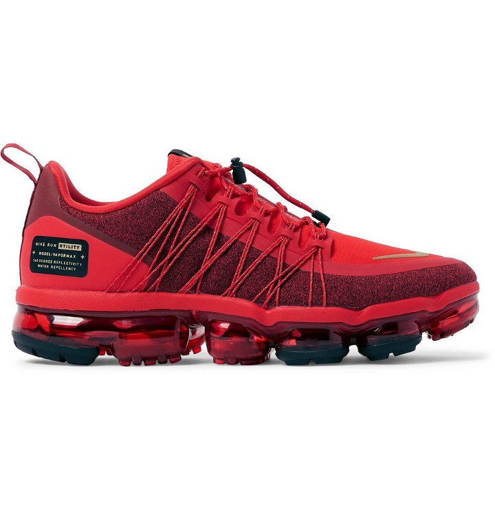 Photo: Nike Running - Air Vapormax Run Utility Water-Repellent Sneakers - Men - Red