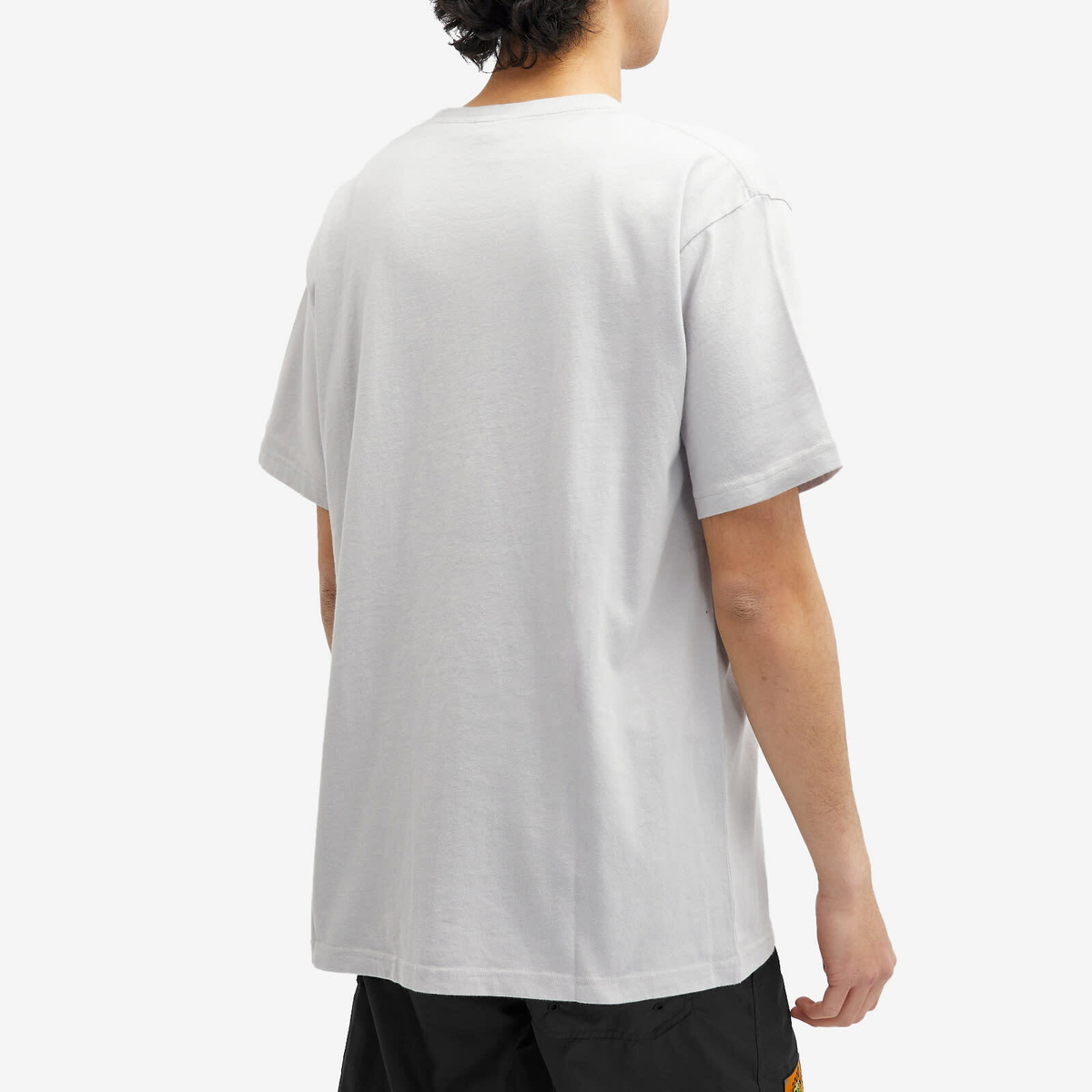 Good Morning Tapes Men's You're Never Alone In Nature T-Shirt in Stone
