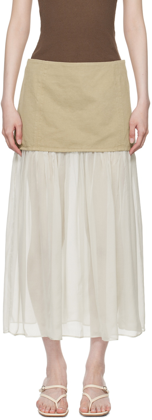 ワンピース PALOMA WOOL Women Mid Skirts UJ1305000 WHITE Paloma Wool Skirts | Garmentory