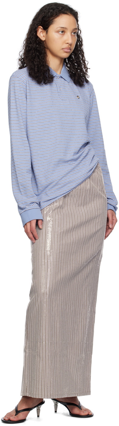 Saks Potts Brown Livia Maxi Skirt